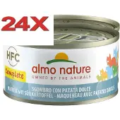 Almo Nature HFC - Kat - Graanvrij Makreel & Aardappelen - 24x70gr