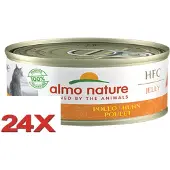 Almo Nature HFC - Kattenvoer - Jelly Kip - 24x70gr