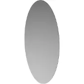 Ink SP16 Spiegel Ovaal 40x80cm - Glas - Ovaal - Spiegels, Badkamerspiegels - 8718835096502