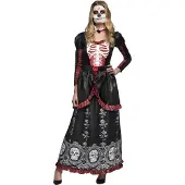 Boland Señora Adriana Halloween Kostuum Dames Zwart/Rood maat 44/46