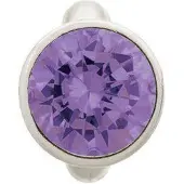 Endless Jewelry Endless Round Amethyst Dome Zilver Bedel 41158-1