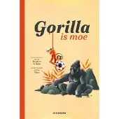 Eenhoorn Gorilla is moe
