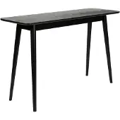 White Label Bijzettafel Fabio Black - 120 x 40 cm