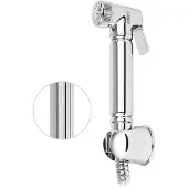 Aloni Design set WC-(bidet) sproeier rond – chroom