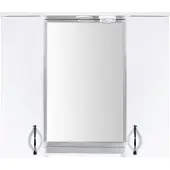 Boss & Wessing Spiegelkast BWS Aleco 80 cm incl. Verlichting Wit
