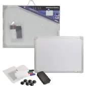 Desq Whiteboard 450x600mm in kunststof draagtas