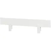 Hoppekids Bedhekken - ECO Comfort - 100x22,5 cm - Wit - - OneSize - Bedhekken