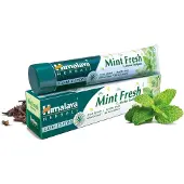 Himalaya herbals Mint Fresh Herbal Tandpasta - Fluoridevrij - Vegetarisch - 12 Uur Bescherming - 75ml