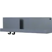 Muuto Folded Shelves Plank Blue-Grey | 63 x 16.5 cm