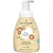 Attitude One Baby Leaves 2-in-1 Hair and Body Foaming Wash Pear Nectar 295 ml