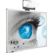 Smit Visual Mica projectiebord / whiteboard 150x267 cm - 16:9