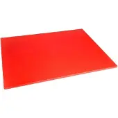 Hygiplas LDPE snijplank rood 600x450x10mm