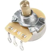 Fender 0095704049 1 MEG (1000K) Lineaire Potentiometer – Solid Shaft, Vintage-Style