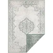 NORTHRUGS Dubbelzijdig Buitenkleed Triomphe - Groen/Crème 80 x 150 cm