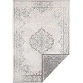 NORTHRUGS Dubbelzijdig Buitenkleed Triomphe - Grijs/Crème 80 x 150 cm