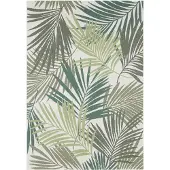 NORTHRUGS Buitenkleed Vai - Creme / Groen 80 x 150 cm