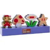 Paladone Super Mario Bros Icons Light - Officieel Gelicentieerde Nintendo Geluidsreactieve Modus, Decoratieve Oplichtende Super Mario Figuur Slaapkameraccessoires & Gamingkamer Decoratie -