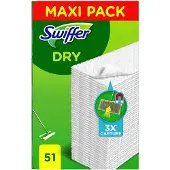 Swiffer Sweeper vloerdoekjes navulling (51 doekjes)