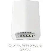 Netgear Mesh Router Orbi Pro SXR50, Router, Wit