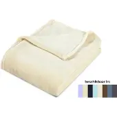 Dreamhouse Plaid - Fleece - 150x200 cm - Creme