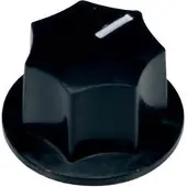 Boston KB-140-S Knop voor Jocker Basgitaren - Zwart, Klein