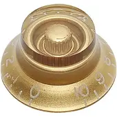 Boston KG-160L Bell-knop Linksdraaiend Transparant Goud