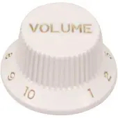 Boston KW-240-V Bellknop - Stijlvolle Witte Volumeregelaar