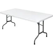 Bolero Partytafel Wit Inklapbaar | 183 cm