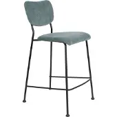 Zuiver Benson Barkruk 64,5 cm Grijs Blauw