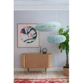UMAGE Eos Esther L lampenkap Ø49 cm Blauw