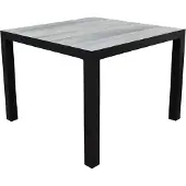 AVH-Collectie Fresno dining tuintafel 100x100xH74cm antraciet