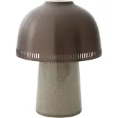 &tradition Raku SH8 tafellamp Beige Grey & Bronze