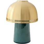 &tradition Raku SH8 tafellamp Blue Green & Bras