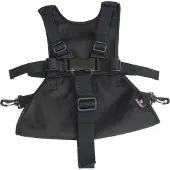BabyDan Kinderwagenriem - Deluxe Harnas - Zwart - - OneSize - Sloten