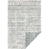 Hanse Home Dubbelzijdig Buitenkleed Biri - Groen/Crème 120 x 170 cm