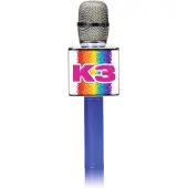 K3 - Karaoke microfoon - Met geluidseffecten en luidspreker - Bluetooth - Inclusief oplaadbare batterij - Met handige opbergetui