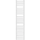 LuxeBath Badkamerradiator Sahara 300x1800 mm Wit recht met zijaansluiting