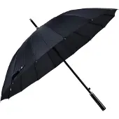Juleeze Paraplu Volwassenen Ø 100 cm Zwart Polyester