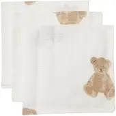 Jollein Monddoekjes Hydrofiel Bear 3-pack