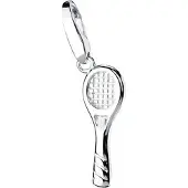 Giorgio Martello Charm | bedel | tennisracket | zilver |
