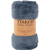 Tiseco Plaid Home Studio Cosy Stone Blue-150 x 200 cm