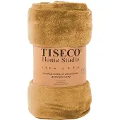 Tiseco Plaid Home Studio Cosy Indian Tan-240 x 220 cm