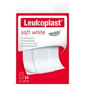 Leukoplast 6x Pleister Zacht Wit 10 stuks