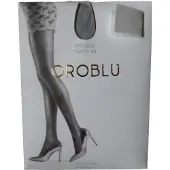 Oroblu precious panty diamonds 40 den maat S zilver