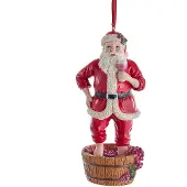 Kurt S. Adler Wine kunststof h12 cm Ornament kerstbal VIII