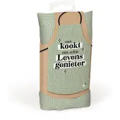 Miko Keukenschort Levensgenieter Cadeautip !!
