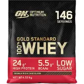 Optimum Nutrition Gold Standard 100% Wei-eiwitpoeder – 4,53 kg – Double Rich Chocolate