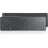 Accezz Premium Desktop QWERTY Bluetooth Keyboard - Zwart