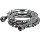 Plieger Napoli Doucheslang – Anti-knik – Chroom – 1/2 Inch x 150cm - 10 jaar garantie