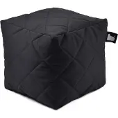 Extreme Lounging B-Box Quilted poef (Kleur: zwart)